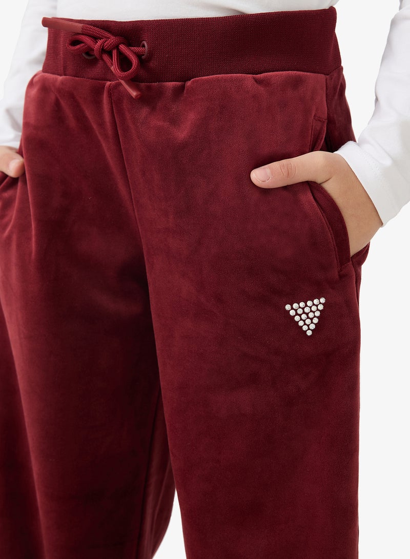 جس بنطلون رياضي مخملي للأطفال - Image 4